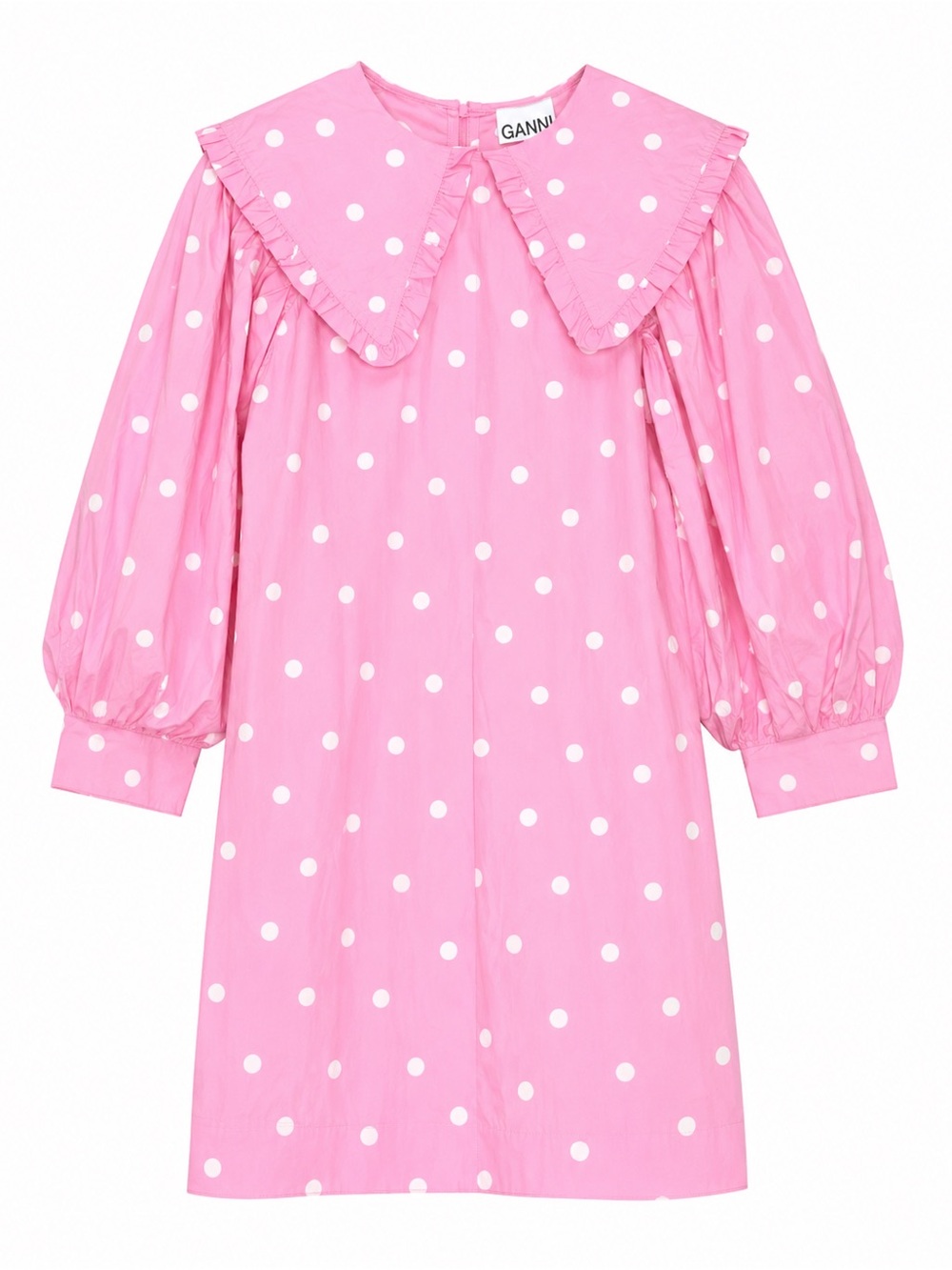 GANNI polka dot mini dress NWT 36/2/4